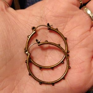 Hoop earrings
